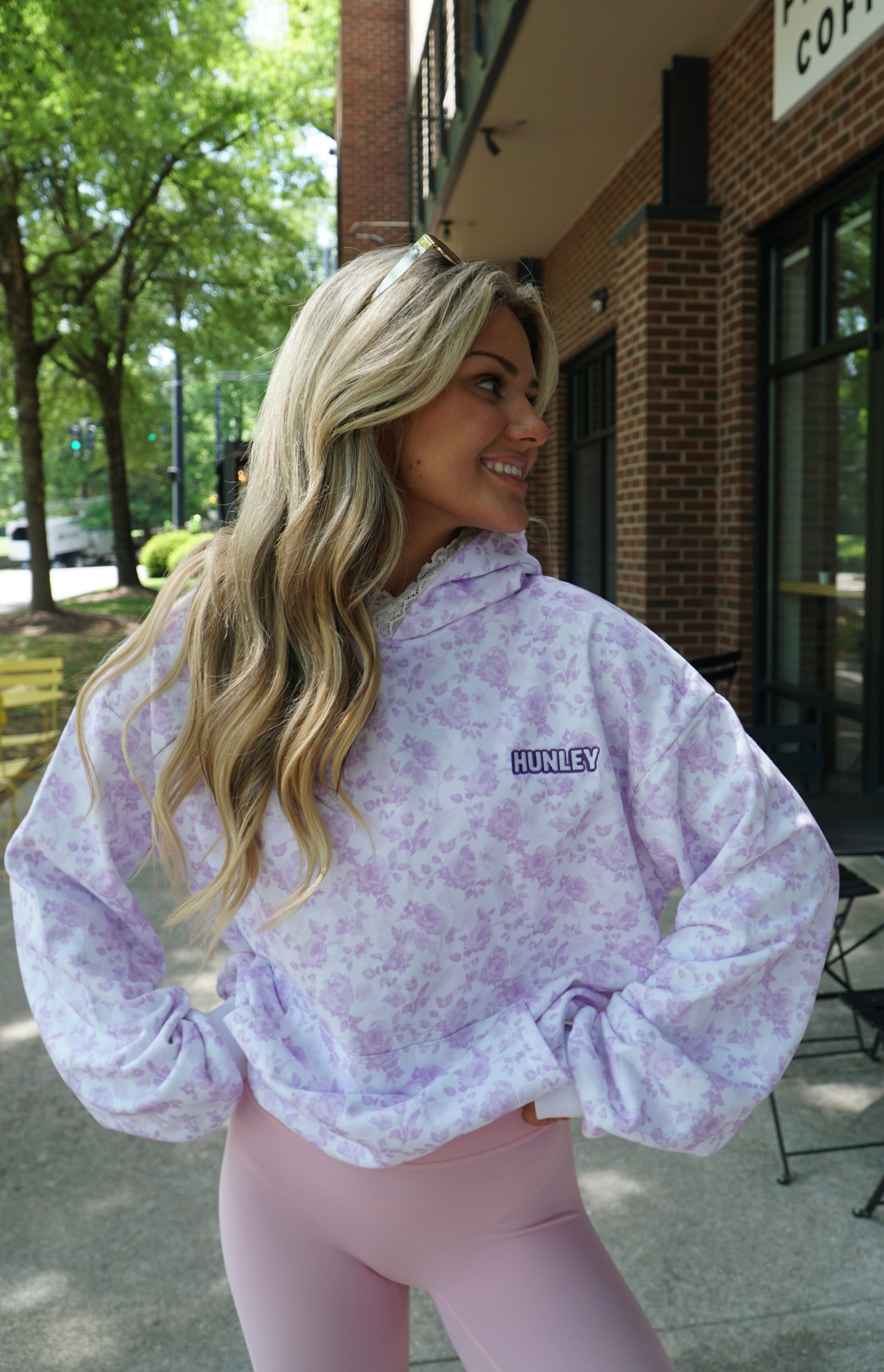LACE AND LILACS HOODIE
