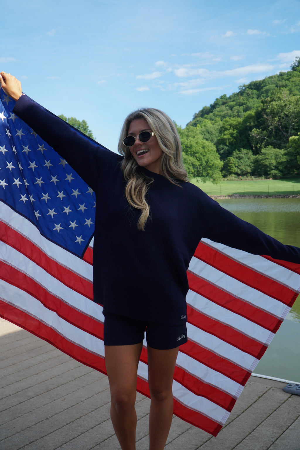 NAVY SUMMER DAYS SET