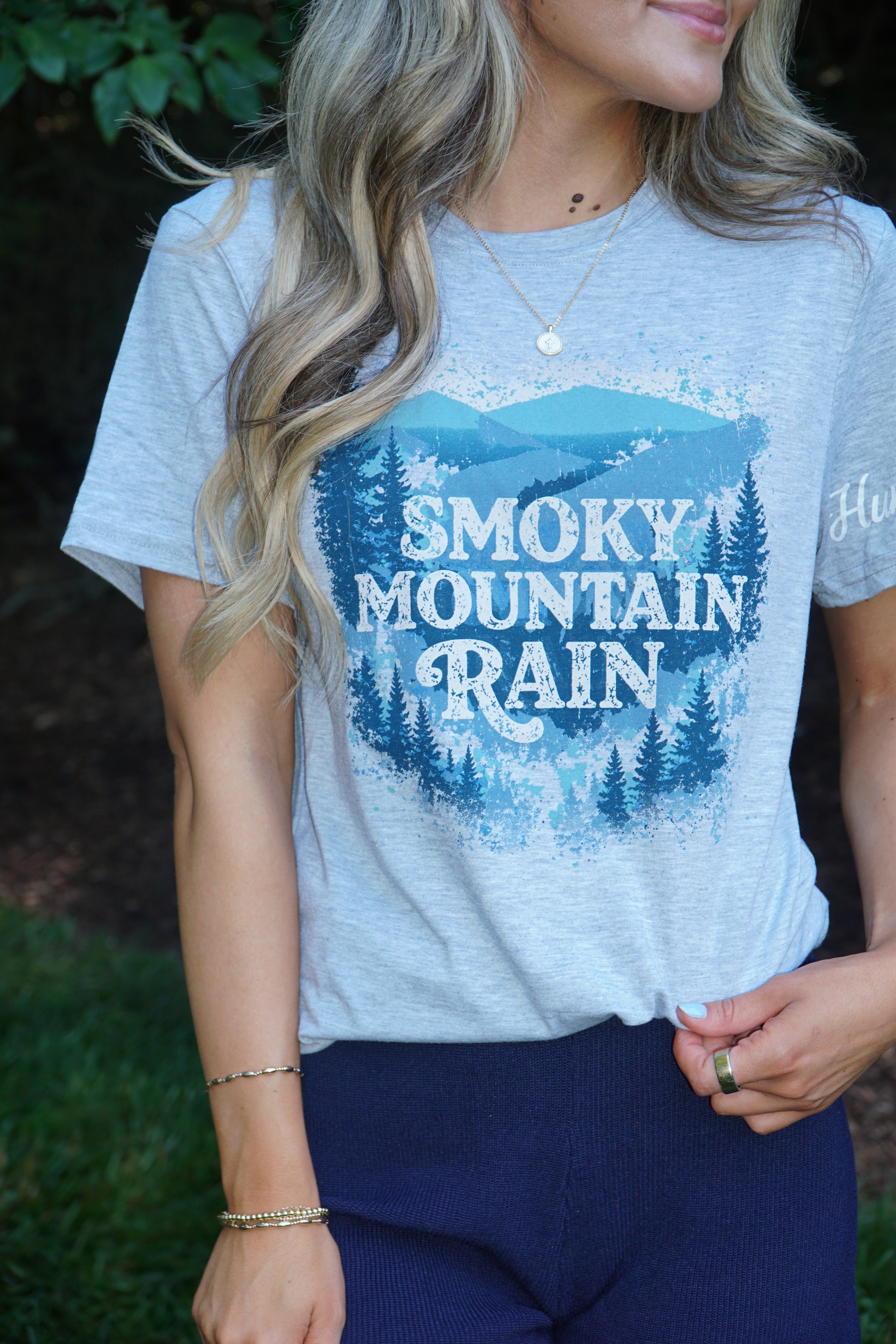 SMOKY MOUNTAIN RAIN TEE SHIRT