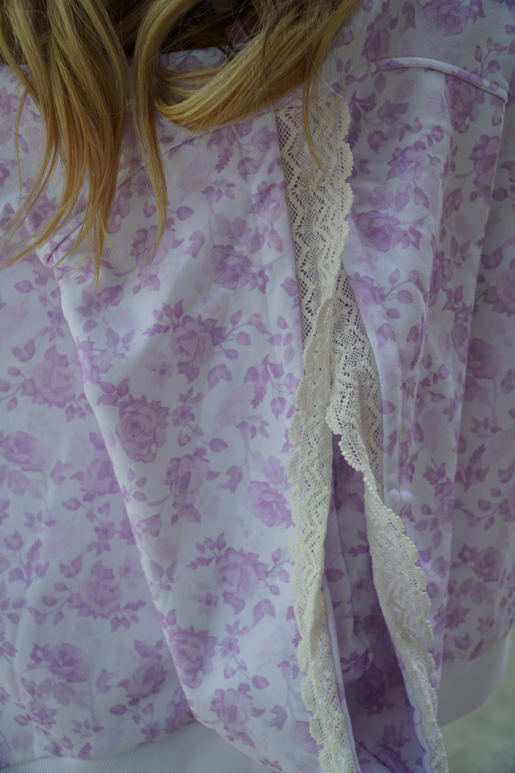 LACE AND LILACS HOODIE