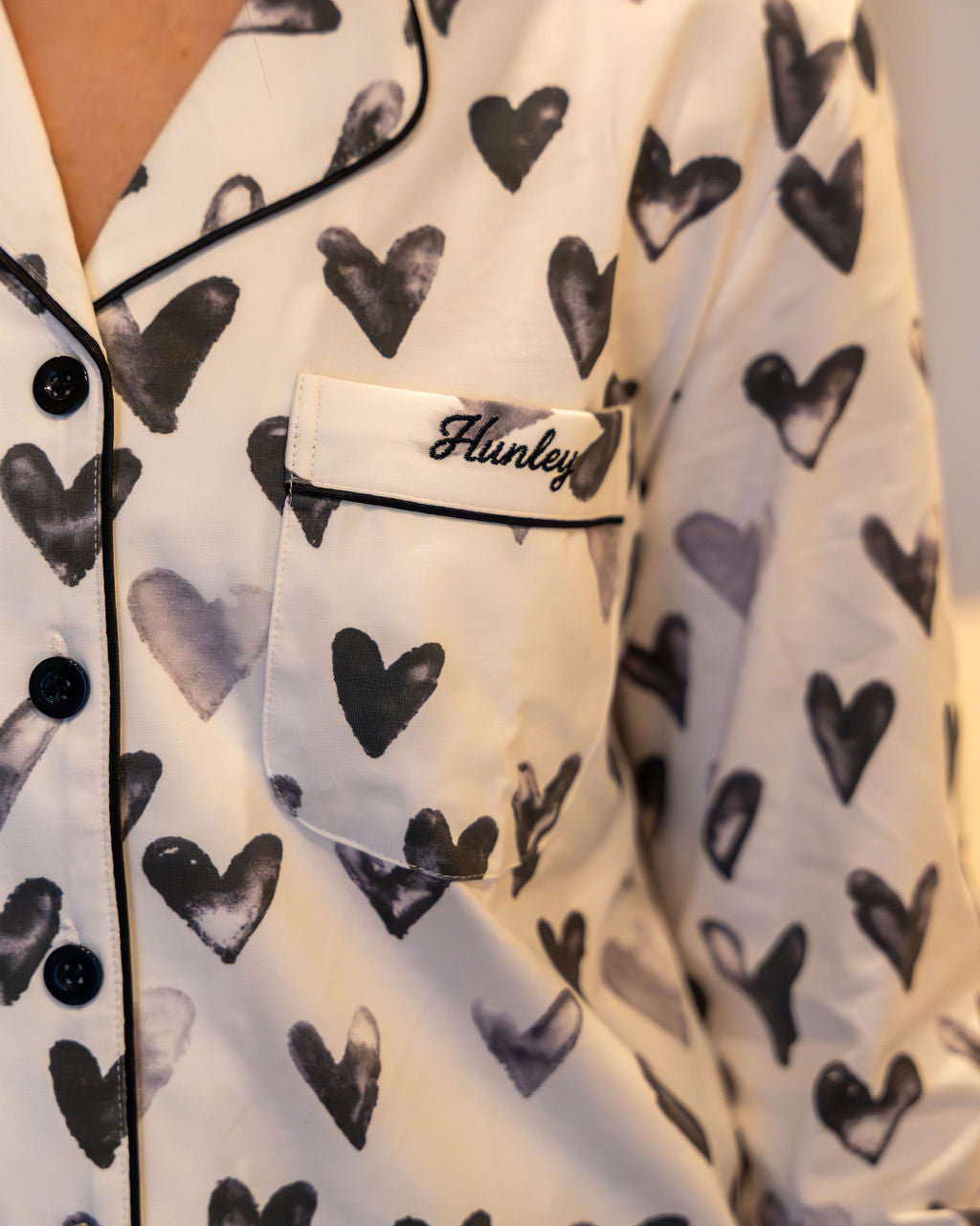 WEAR YOUR HEART ON YOUR SLEEVES PJS